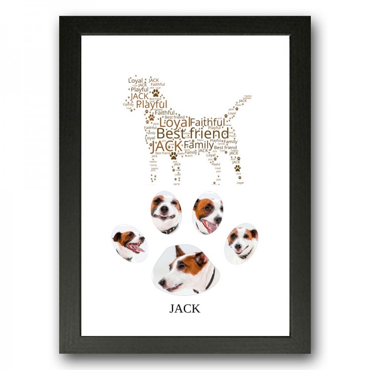Jack Russell Photo Collage Gift